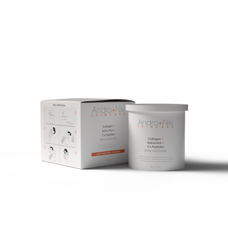 REFILL CANISTER ONLY Collagen + Bakuchiol + 2 x Peptides Base REFILL CANISTER ONLY Collagen + Bakuchiol + 2 x Peptides Base