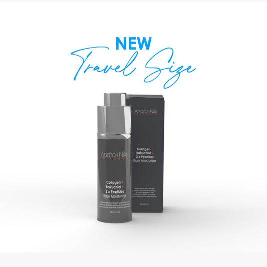 TRAVEL SIZE (Available September 1st) - Collagen + Bakuchiol + 2 x Peptides Base Moisturizer