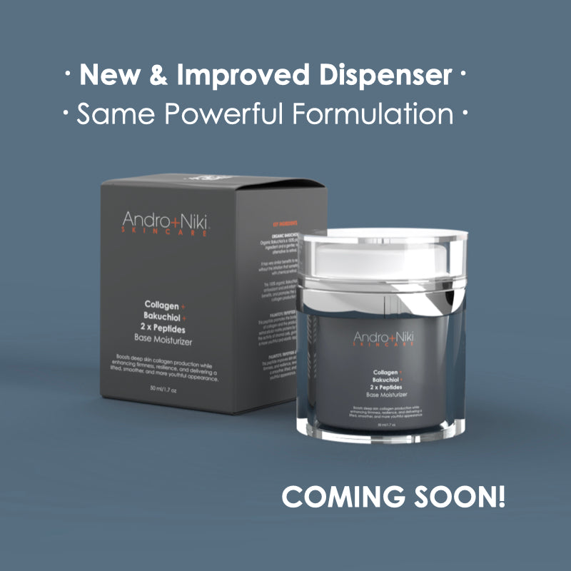 ⸻ SOLD OUT - 4 WEEK BACK ORDER ⸻  Collagen + Bakuchiol + 2 x Peptides Base Moisturizer