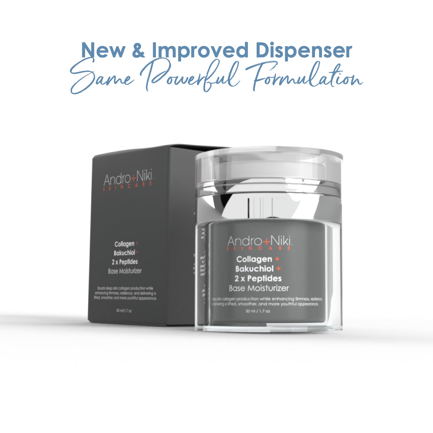 Collagen + Bakuchiol + 2 x Peptides Base Moisturizer