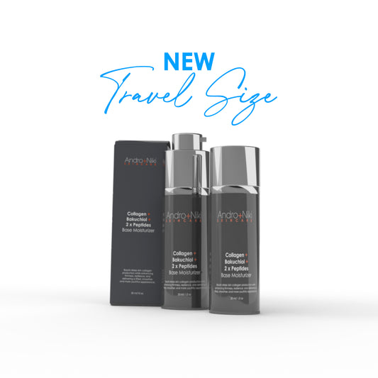 TRAVEL SIZE (Available September 1st) -  Collagen + Bakuchiol + 2 x Peptides Base Moisturizer