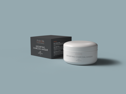 DETOXIFYING CHARCOAL MASQUE with Kaolin and Bentonite Clay